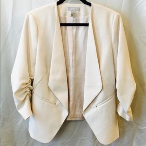 Open front blazer